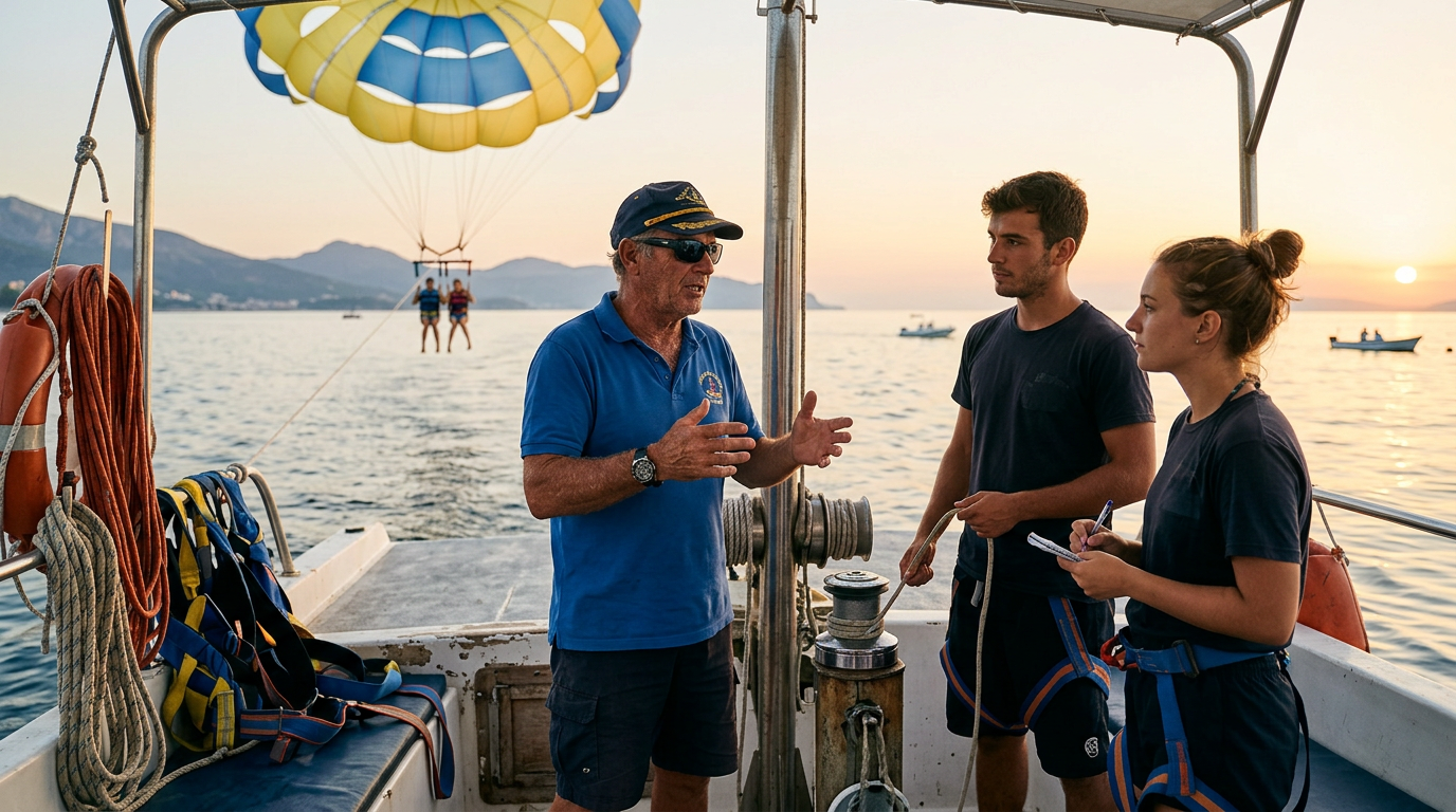 How to Become a Parasail Captain